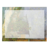 Montmartre Path with Sunflowers by Van ゴッホ. ノートパッド (正面)