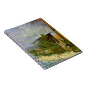 Montmartre Path with Sunflowers by Van ゴッホ. ノートブック (右側)