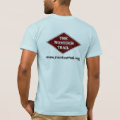 Montour 9の乗車のワイシャツを旅行して下さい tシャツ (裏面)