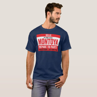 Montoyaの懇親会2017年-パーティを楽しむことを準備して下さい! Tシャツ