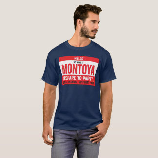 Montoyaの懇親会2017年-パーティを楽しむRepare! Tシャツ