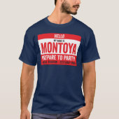 Montoyaの懇親会2017年-パーティを楽しむRepare! Tシャツ (正面)