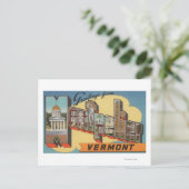 Montpelier, Vermont - Large Letter Scenes ポストカード (スタンド正面)