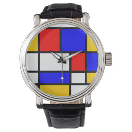 Montre de style Mondrian 腕時計
