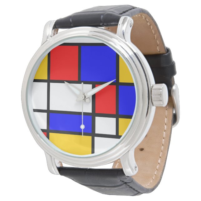 Montre de style Mondrian 腕時計 (アングル)