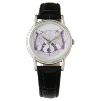 Montre Panda roux 腕時計