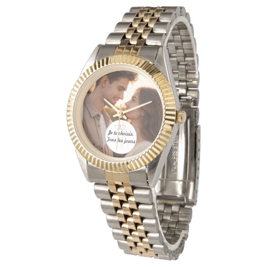 Montre personnalisée  腕時計 (アングル)