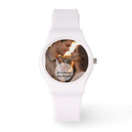 Montre personnalisée avec photo 腕時計