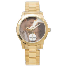 Montre personnalisée avec photo 腕時計