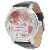 montre Pivoines 腕時計 (アングル)