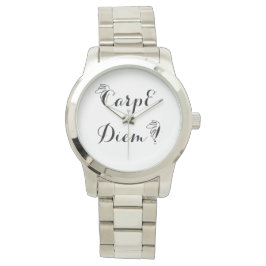 Montre unisexe argent Carpe Diem 腕時計