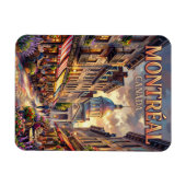 Montreal Canada マグネット (横)