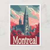 Montreal Canada Art vintage Travel ポストカード (正面)