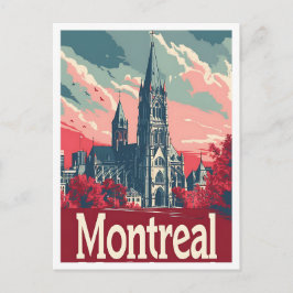 Montreal Canada Art vintage Travel ポストカード