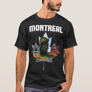 montreal canada tシャツ