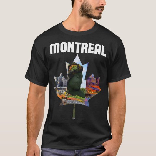 montreal canada tシャツ (正面)