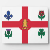 Montreal Flag Plaque フォトプラーク (正面)