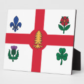 Montreal Flag Plaque フォトプラーク (側面)