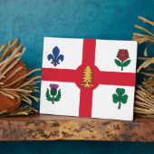 Montreal Flag Plaque フォトプラーク (側面)