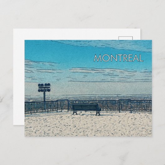 Montreal Postcard ポストカード (正面/裏面)