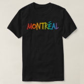 Montreal Pride Tシャツ (デザイン正面)