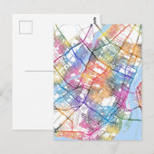 Montreal Quebec Canada City Map ポストカード (正面/裏面)