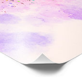Montreal skyline in watercolor background フォトプリント            (角)