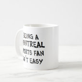 montreal sports fan, being コーヒーマグカップ (正面左)