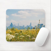 Montrose港の鳥から見られるシカゴ マウスパッド (マウス)
