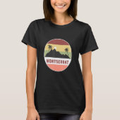 Montserrat Mountain And Palms Tシャツ (正面)