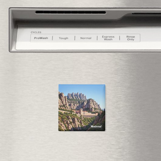 Montserrat Spain マグネット (インサイチュ (食洗機))