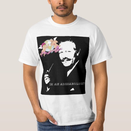 Montyの毛羽織りのワイシャツ Tシャツ (正面)