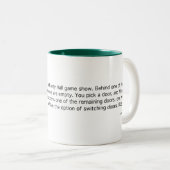 Montyホール ツートーンマグカップ (正面右)