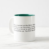 Montyホール ツートーンマグカップ (正面左)