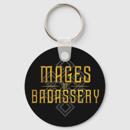 Monty & Strong - Mages of Badassery Keychain キーホルダー