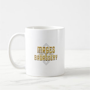 Monty & Strong - Mages of Badassery Mug コーヒーマグカップ
