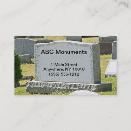 Monument Companyの名刺 名刺