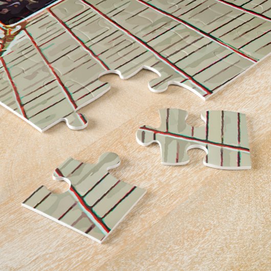 Monument "Russia begins here" Kamchatka ジグソーパズル (側面)