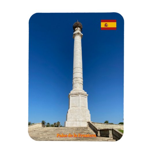 Monument to the Discoverers, Palos de la Frontera マグネット (縦)