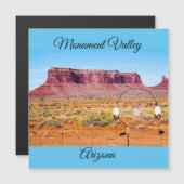 Monument Valley Arizona Magnetic Card (正面/裏面)