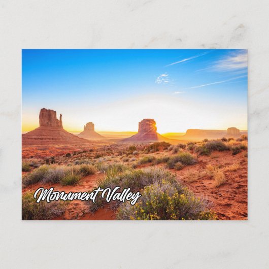Monument Valley, Arizona, United States ポストカード (正面)