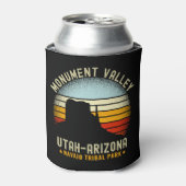Monument Valley Retro Scenery Utah 缶クーラー (缶正面)