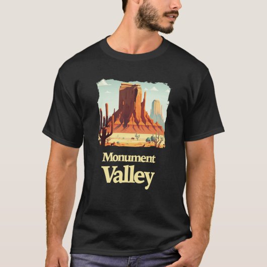 Monument Valley Utah  1 Tシャツ (正面)