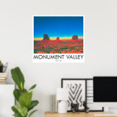 Monument Valley, Utah, USA ポスター (ホームオフィス)