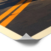 Monument Valley Utah - Vintage Travel Poster ポスター (角)