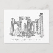 Monumental Arch、Palmyra、シリア ポストカード (正面)