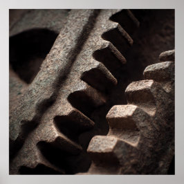 Monumental Gears: Edwardian Tower Clock Mechanism  ポスター