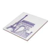 Monumentos de Paris タイル (側面)