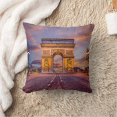 Monuments | Arc de Triomphe, Paris France クッション (ブランケット)