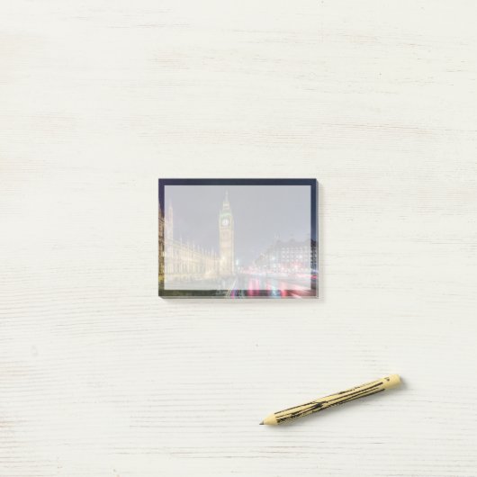 Monuments | Big Ben at Night ポストイット (デスク上)